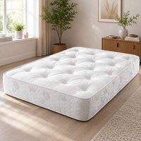 Stratus Interiors Dorchester Ultra Firm Orthopaedic Mattress - Back Support & Comfort in White | Size: Super King