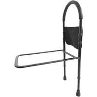 NESTLUNE Bed Assist Safety Rail Adjustable Mobility Aid in Black