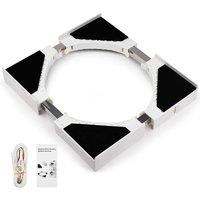FLAVORA Adjustable Washer Dryer Stack Kit in White | Size: 0.6m2