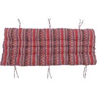 VOGREX 48x170x8cm Red Ethnic Style Sun Lounger Cushion Outdoor Garden Pad | Size: 48 x 170 x 8 cm