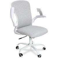 VOGREX Grey Mesh Ergonomic Office Chair Swivel Rocking Desk Armchair