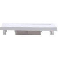 VOGREX Waterproof Bathroom Storage Shelf Shower & Basin Rack in White