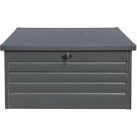 FLAVORA 600L-165X70X63cm Garden Storage Box Large Outdoor in Grey | Size: 0.6m2