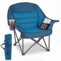 Kelvenix Oversized Camping Chair Folding in Blue