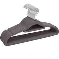 Kelvenix 40x Hangers grey Velvet Coat Hangers Anti Slip