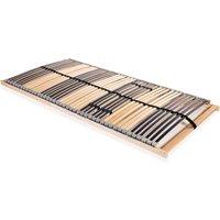 Berkfield Home Slatted Bed Base with 42 Slats 7 Zones 140x200 cm