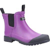 Cotswold Women's 'Blenheim' Wellington Boots in Purple | Size: 9