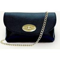 Apatchy London Women's The Mila Leather Crossbody Phone Bag in Black