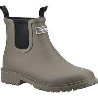 Cotswold Women's Barton Wellington in Khaki | Size: 4