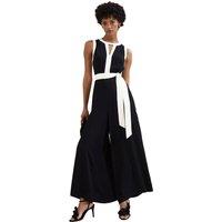 Phase Eight Women's Elowen Wide Leg Jumpsuit in Black | Size: 10
