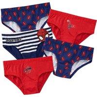 Marvel Boy's Spiderman Underwear 5 Pack in Red | Size: 7-8 Years
