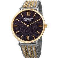 August Steiner Men's Cosmiris 44mm Japanese Quartz in Blue