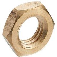 Unifix Brass Lock Nuts DIN 439B M10 x 1.50 in Gold