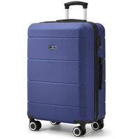 Lugg Jetset 24inch Suitcase, ABS Hard Shell, TSA Lock (65x44x25.5cm) in Midnight | Size: Medium