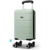 Lugg Jetset 40cm Underseat Suitcase, ABS Hard Shell (40x30x20cm) in Light Green | Size: 40 x 30 x 20 cm