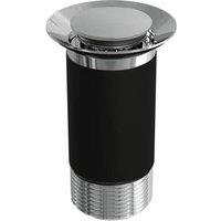 Balterley Unslotted Basin Waste without Overflow, Top Fix Installation, Chrome in Silver