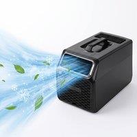 Rolipo Portable Outdoor Air Conditioner 3500 BTU, 4 Modes, Remote Control in Black