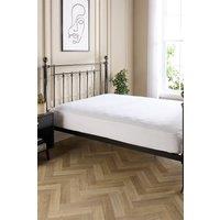 Hotel Pure Luxury 5 Star Fitted Sheet in White | Size: King Fitted