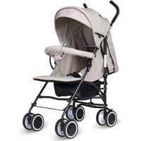 Groundlevel Bambico Easy Fold Stroller Pushchair in Beige