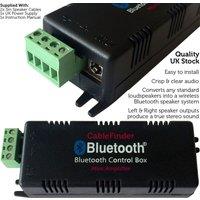 Loops Garden Party BBQ Outdoor Speaker Kit Wireless Mini Stereo Amp & 8x 4 Black Speakers