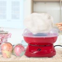 HOMCOM Cotton Candy Machine Electric Gadgetry Floss Sugar Equipment in Red