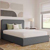 Snuggle Beds Holden Ottoman Bed in Dark Grey | Size: Double