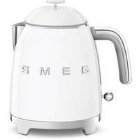 Smeg KLF05 Retro 50's Style Small Mini Kettle 0.8L in White