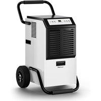 Pro Breeze 50L Industrial Dehumidifier in White