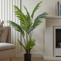 Scottish Everlastings Ltd 125cm Real Touch Pearl Palm Tree in Green