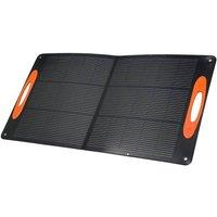 KORVIXA 100W Portable Solar Panel in Black | Size: 10000mm x 520mm