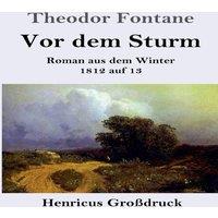 Theodor Fontane Vor dem Sturm (Grossdruck):Roman aus dem Winter 1812 auf 13