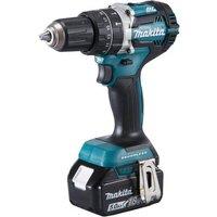 Makita DHP484RTJ Brushless Combi Drill 18V in Teal