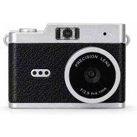 BluCore Retro Mini Digital Camera with LCD Display, Photo & Video Recording in Black