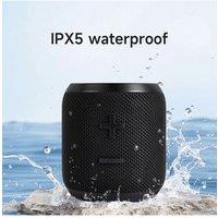 Living and Home Portable bluetooth Speaker in Black