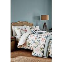 Sanderson 'Clementine' Cotton Duvet Cover Set in Duck Egg Blue | Size: Single