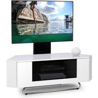 Centurion Supports HAMPSHIRE Corner-Friendly TV Stand Unit with Mounting Arm