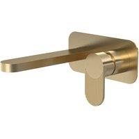 Balterley Rileyhill Fluted 2 Tap Hole W/M Basin Mixer in Gold