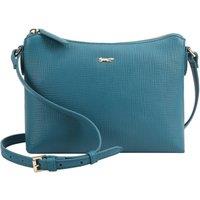 Paul Costelloe Celeste Leather Cross Body Bag in Duck Egg Blue