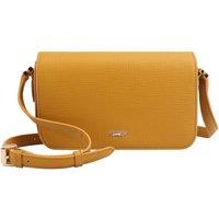 Paul Costelloe Aurelia Leather Cross Body Bag in Yellow