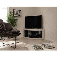 Centurion Supports PANGEA Beam-Thru Curved Tru-Corner Flat Screen 32-55 TV Cabinet