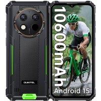 OUKITEL G1S Rugged Smartphone 10600mAh, 6.52 Display, Android 15, 8GB+128GB in Green