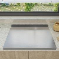 Havendro Stainless Steel Chopping Meat Bread Kitchen Worktop in Silver