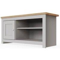 KORVIXA Light Grey TV Unit Cabinet Stand | Size: 100 cm x 100 cm