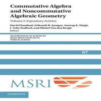 Cambridge University Press Commutative Algebra & Noncommutative Algebraic Geometry in White