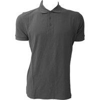 JERZEES Men's Ultimate Cotton Short Sleeve Polo Shirt in Dark Grey | Size: 2XL