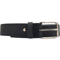 V.GAN Men's Formal 3.5Cm Belt in Black | Size: Large