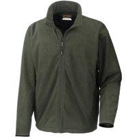 Result Men's Urban Extreme Climate Stopper Fleece Jacket in Dark Green | Size: Small