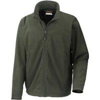 Result Men's Urban Extreme Climate Stopper Fleece Jacket in Dark Green | Size: XS
