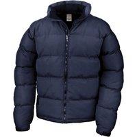 Result Men's Holkham Down Feel Padded Jacket in Navy | Size: XL