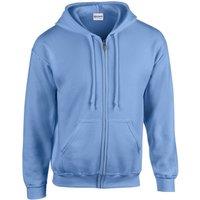 Gildan Men's Heavy Blend Full Zip Hoodie in Duck Egg Blue | Size: Medium